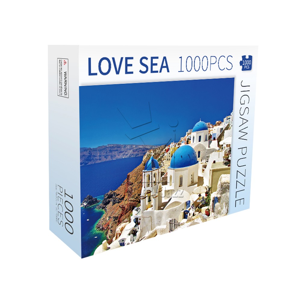 Aegean Sea jigsaw puzzle 1000pcs/1000片爱情海平面拼图