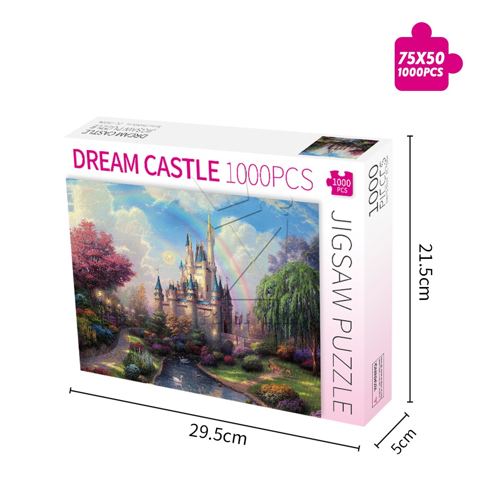 Dream castle jigsaw puzzle 1000pcs/1000片梦幻城堡拼图