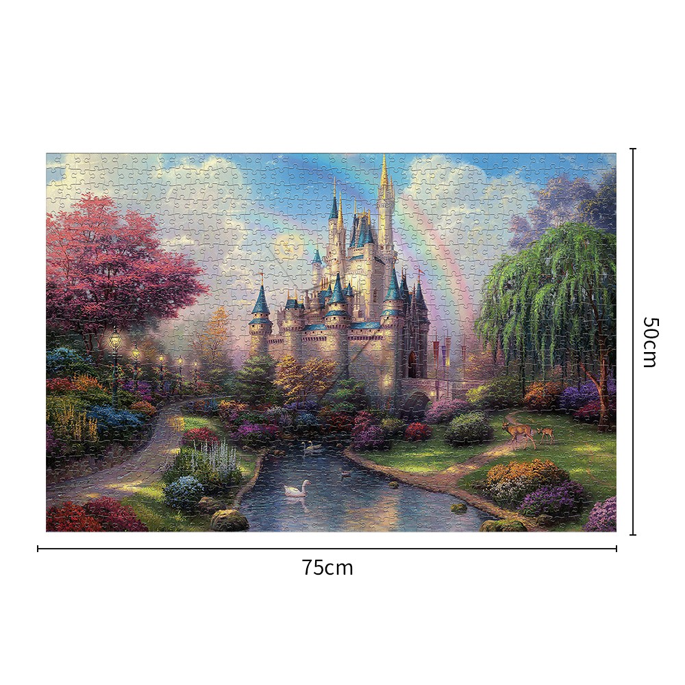 Dream castle jigsaw puzzle 1000pcs/1000片梦幻城堡拼图