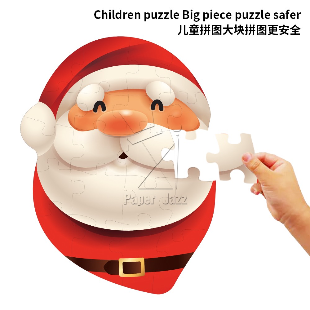 20pcs Christmas puzzle for children/20PCS圣诞儿童大拼图