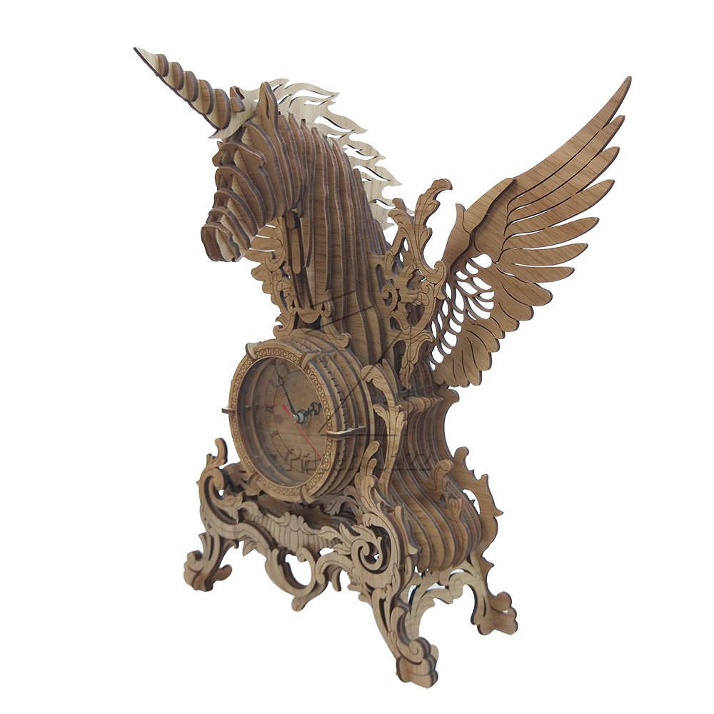 独角兽激光时钟  Unicorn laser clock