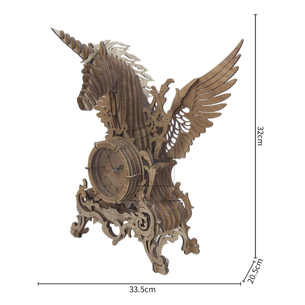 独角兽激光时钟  Unicorn laser clock