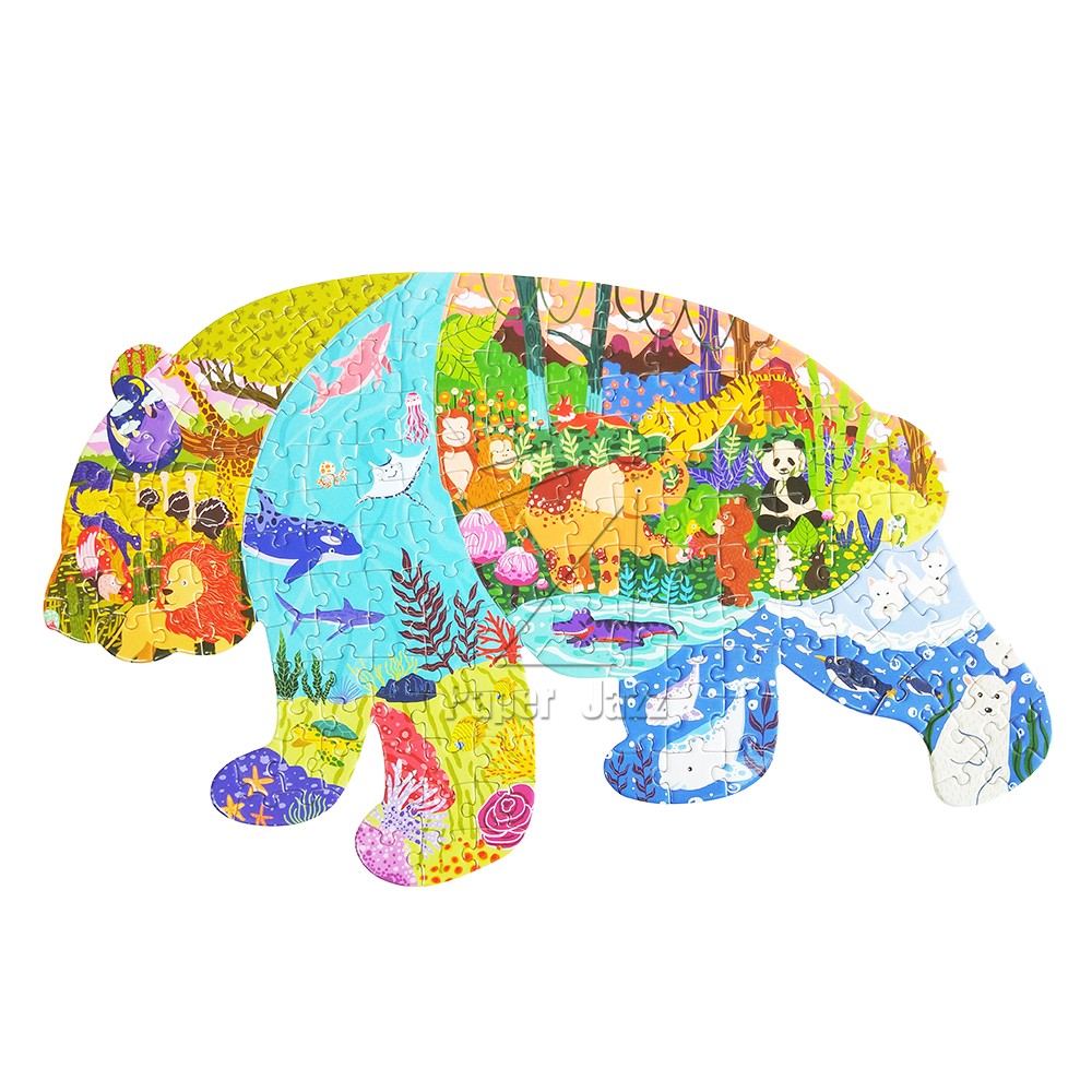 180pcs熊猫拼图  180pcs panda puzzle