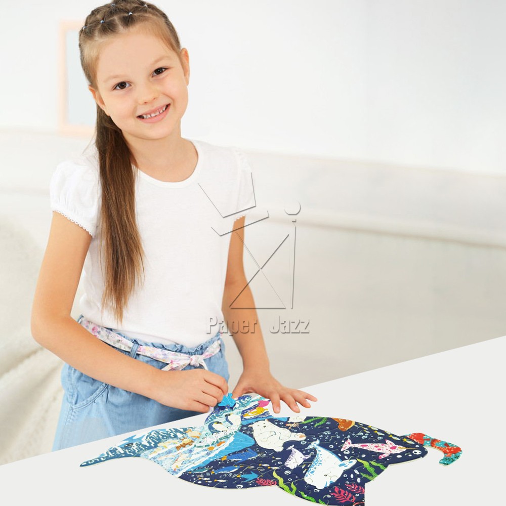 100pcs企鹅拼图  100pcs Penguin Puzzle