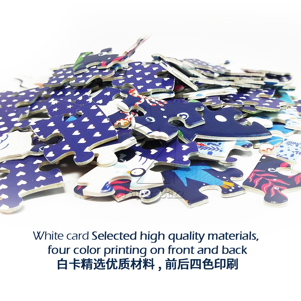 100pcs企鹅拼图  100pcs Penguin Puzzle