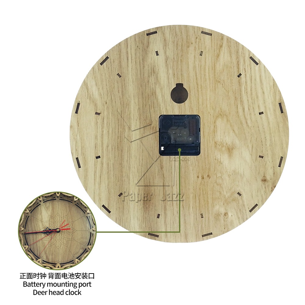 复古摆钟 Retro round clock