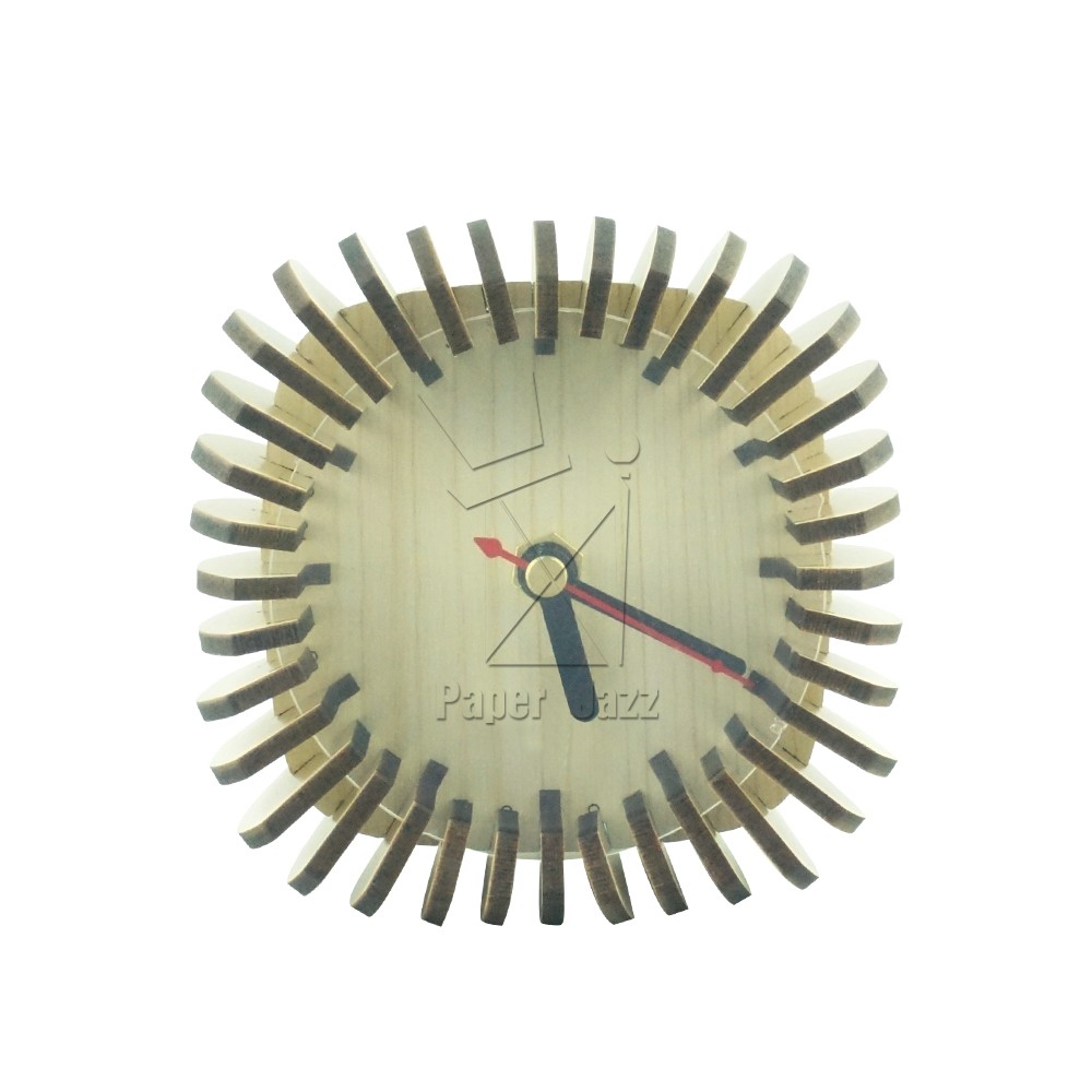 方形桌面时钟 Square desktop clock