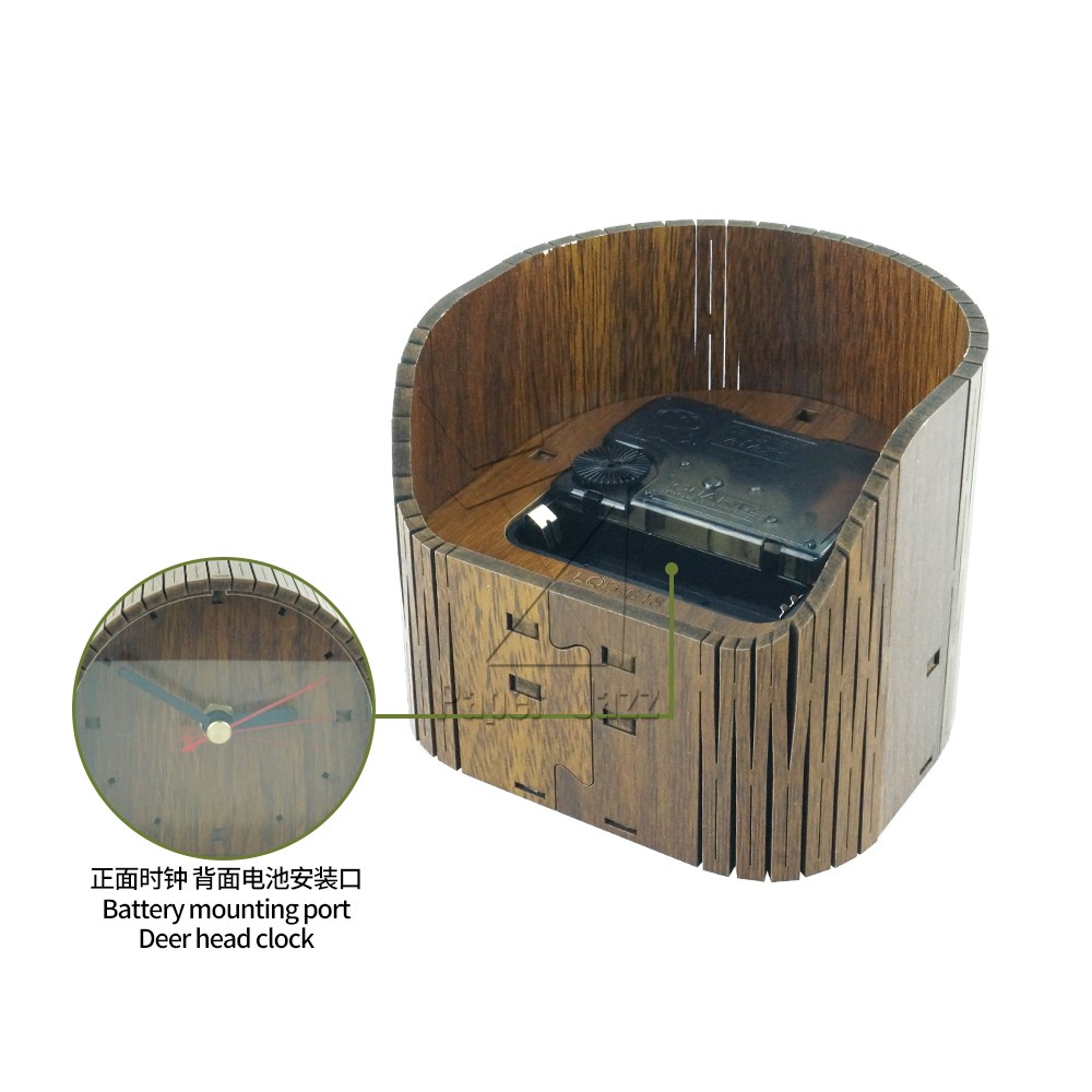 拱形桌面时钟 Arched desktop clock