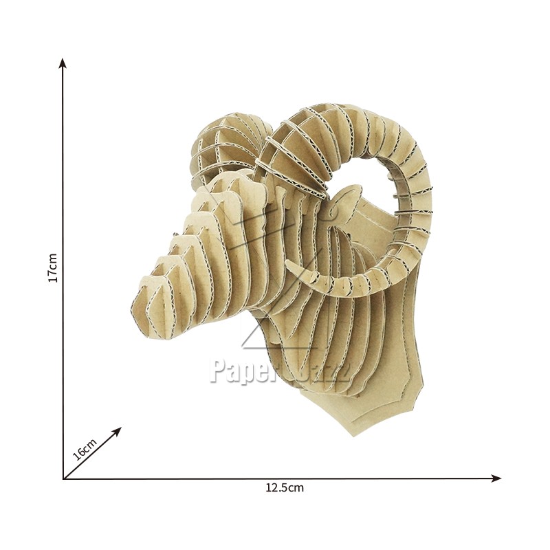 Sheep head 盘羊头