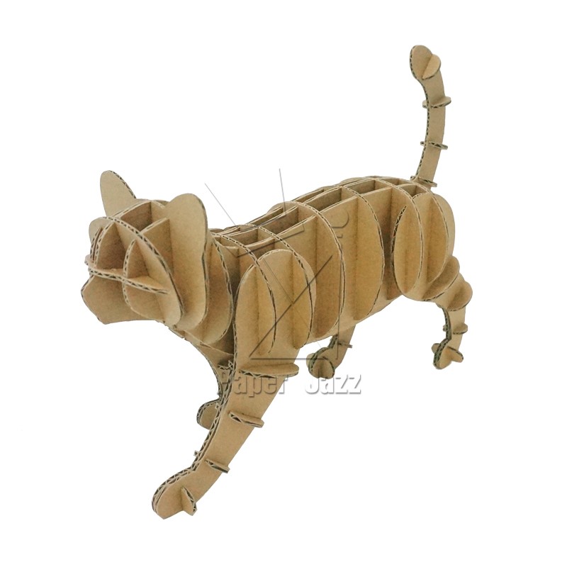 Cardboard cat纸板猫