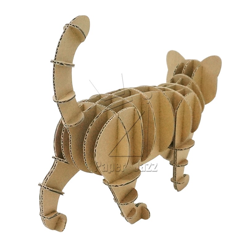 Cardboard cat纸板猫