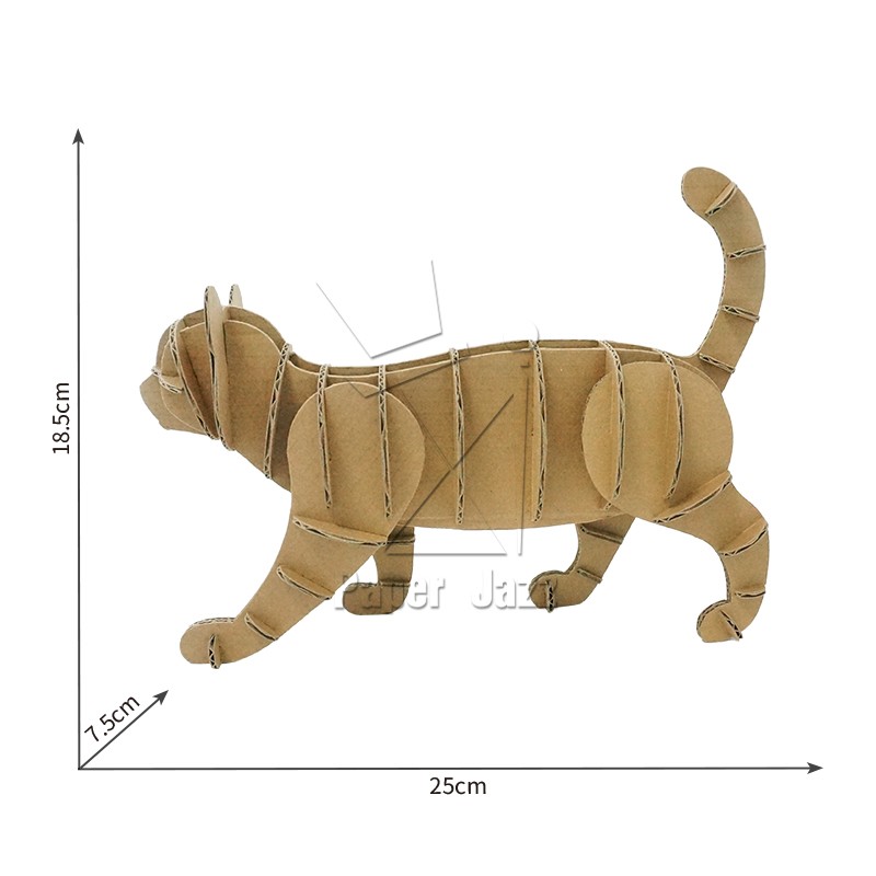 Cardboard cat纸板猫
