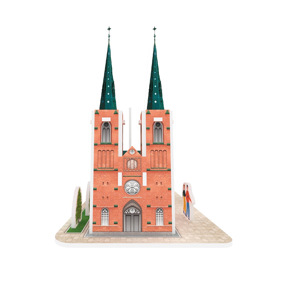 Uppsala Cathedral, Sweden瑞典乌普萨拉大教堂