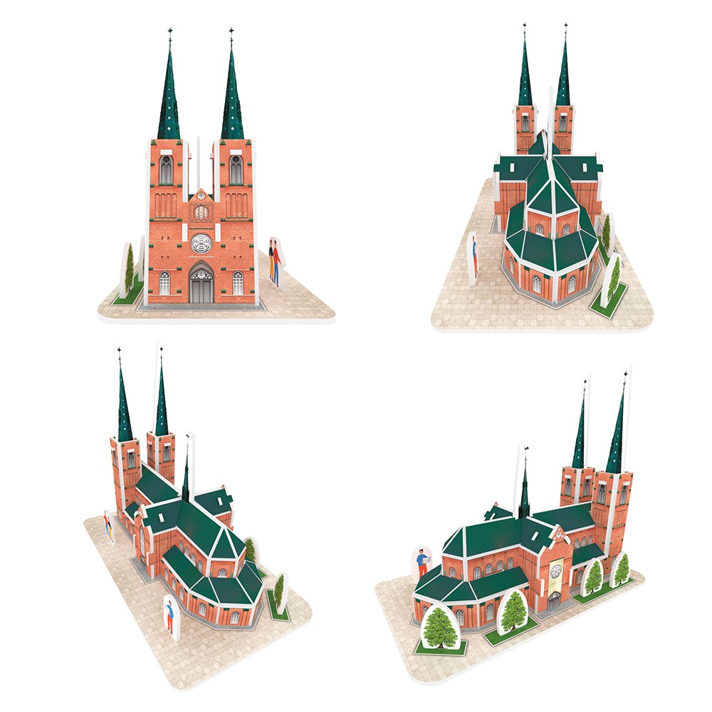 Uppsala Cathedral, Sweden瑞典乌普萨拉大教堂