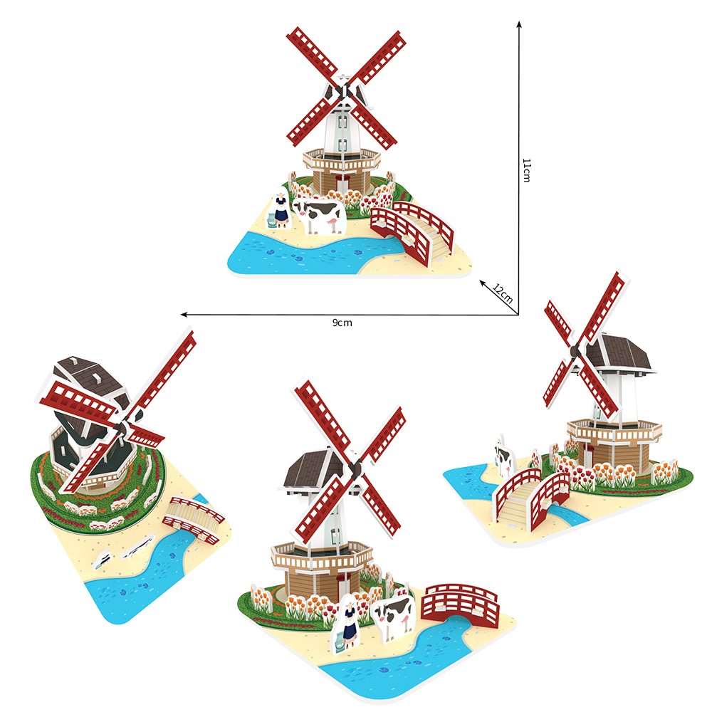 Dutch windmill荷兰风车