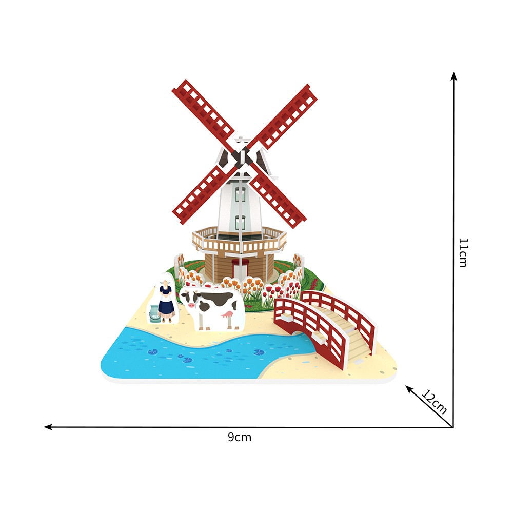 Dutch windmill荷兰风车