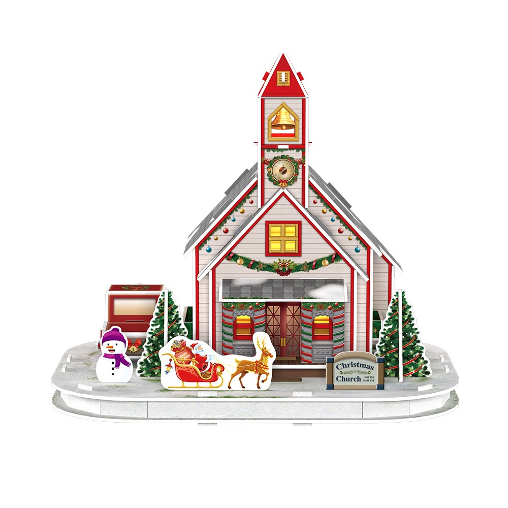 Christmas church圣诞教堂