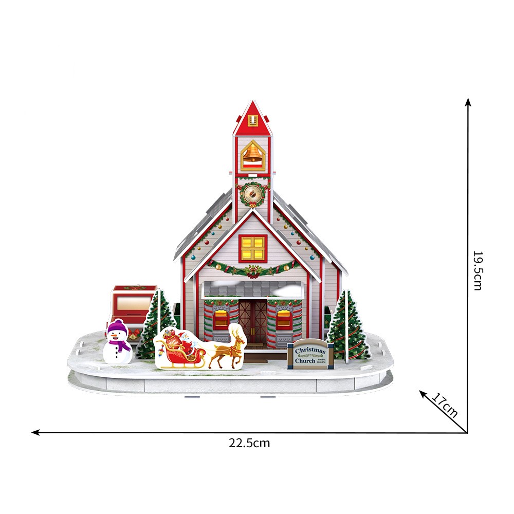 Christmas church圣诞教堂