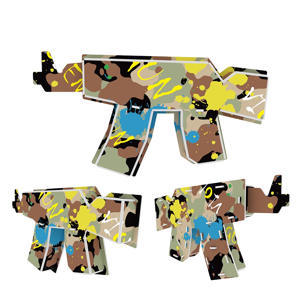 Gun 3d puzzle枪3D拼图