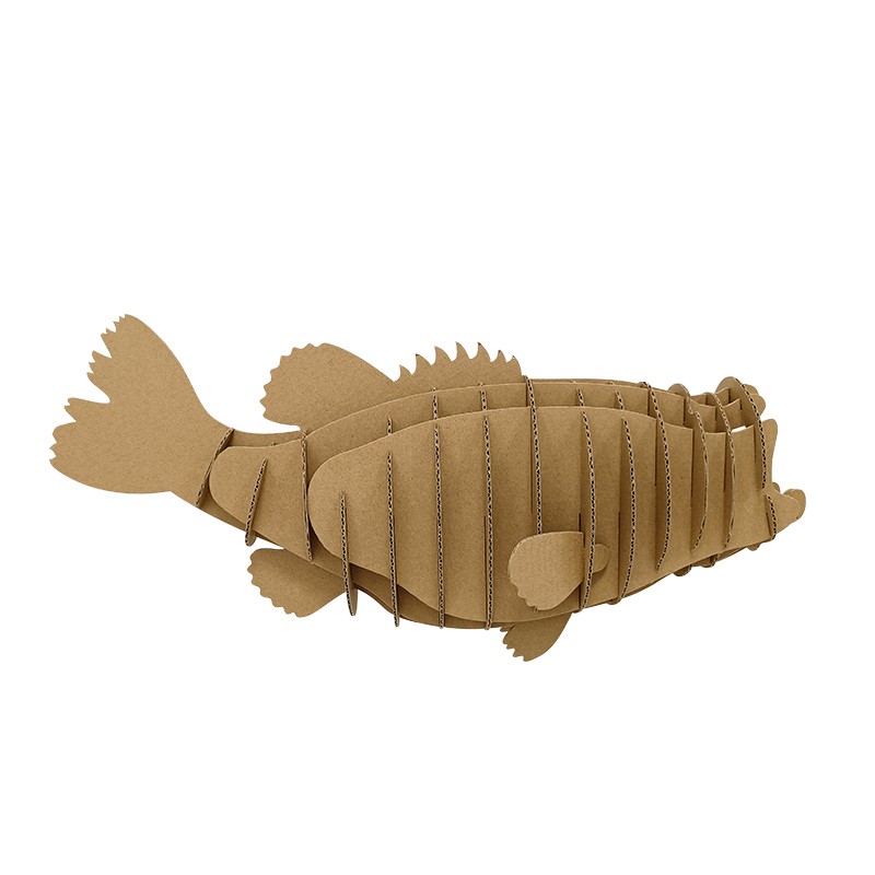 perch 3d puzzle鲈鱼3d拼图