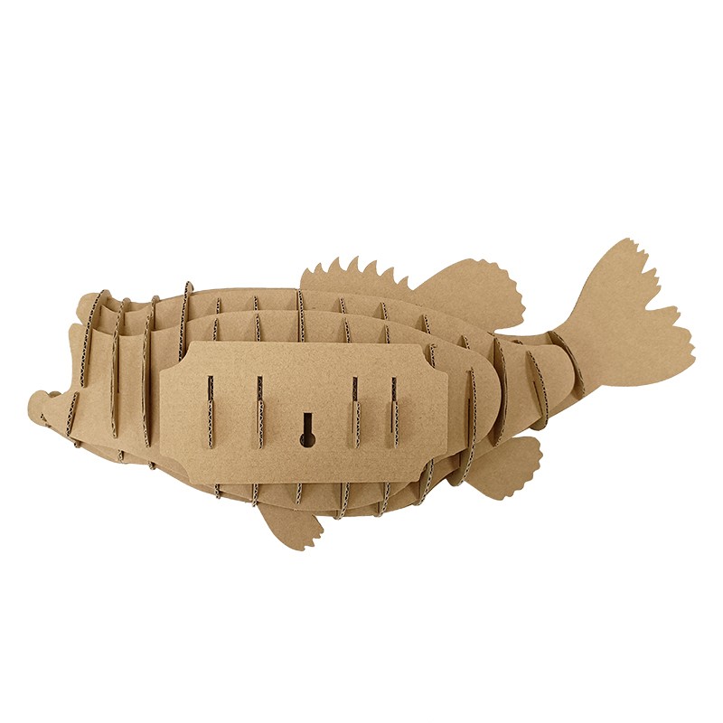 perch 3d puzzle鲈鱼3d拼图