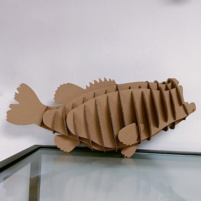 perch 3d puzzle鲈鱼3d拼图