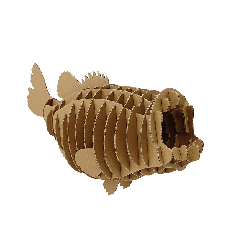 perch 3d puzzle鲈鱼3d拼图
