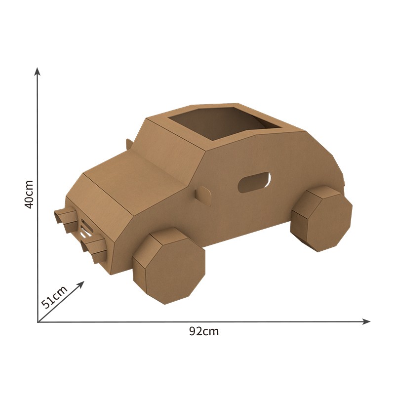 Car cardboard toys汽车纸板玩具
