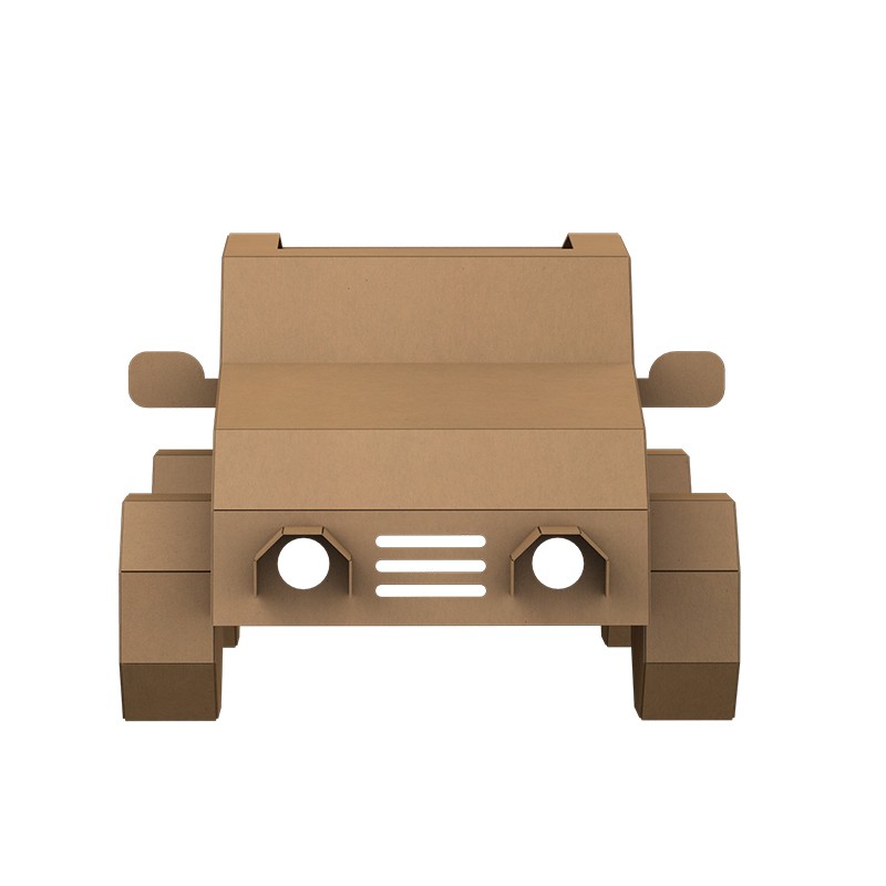 Car cardboard toys汽车纸板玩具