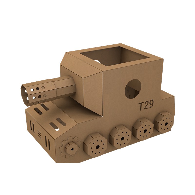 Tank cardboard toy坦克纸板玩具