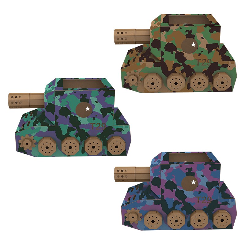 Tank cardboard toy坦克纸板玩具