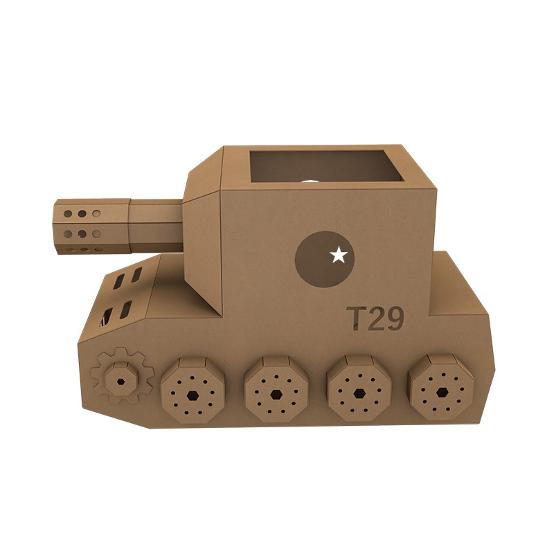 Tank cardboard toy坦克纸板玩具