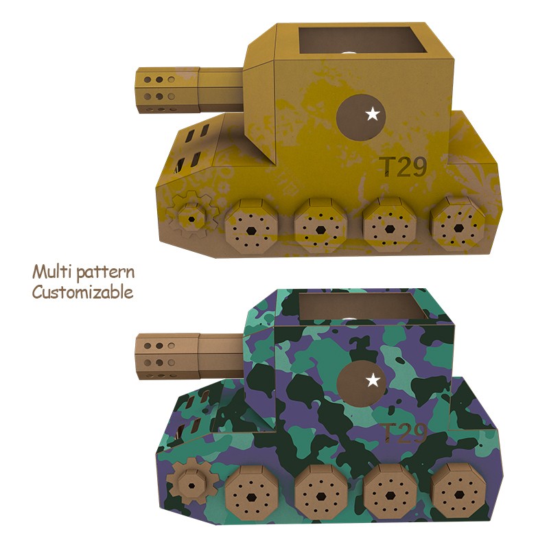 Tank cardboard toy坦克纸板玩具