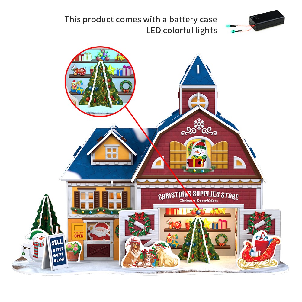 Christmas supplies store圣诞用品售卖店