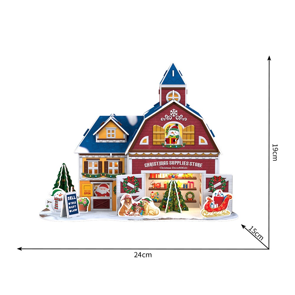 Christmas supplies store圣诞用品售卖店