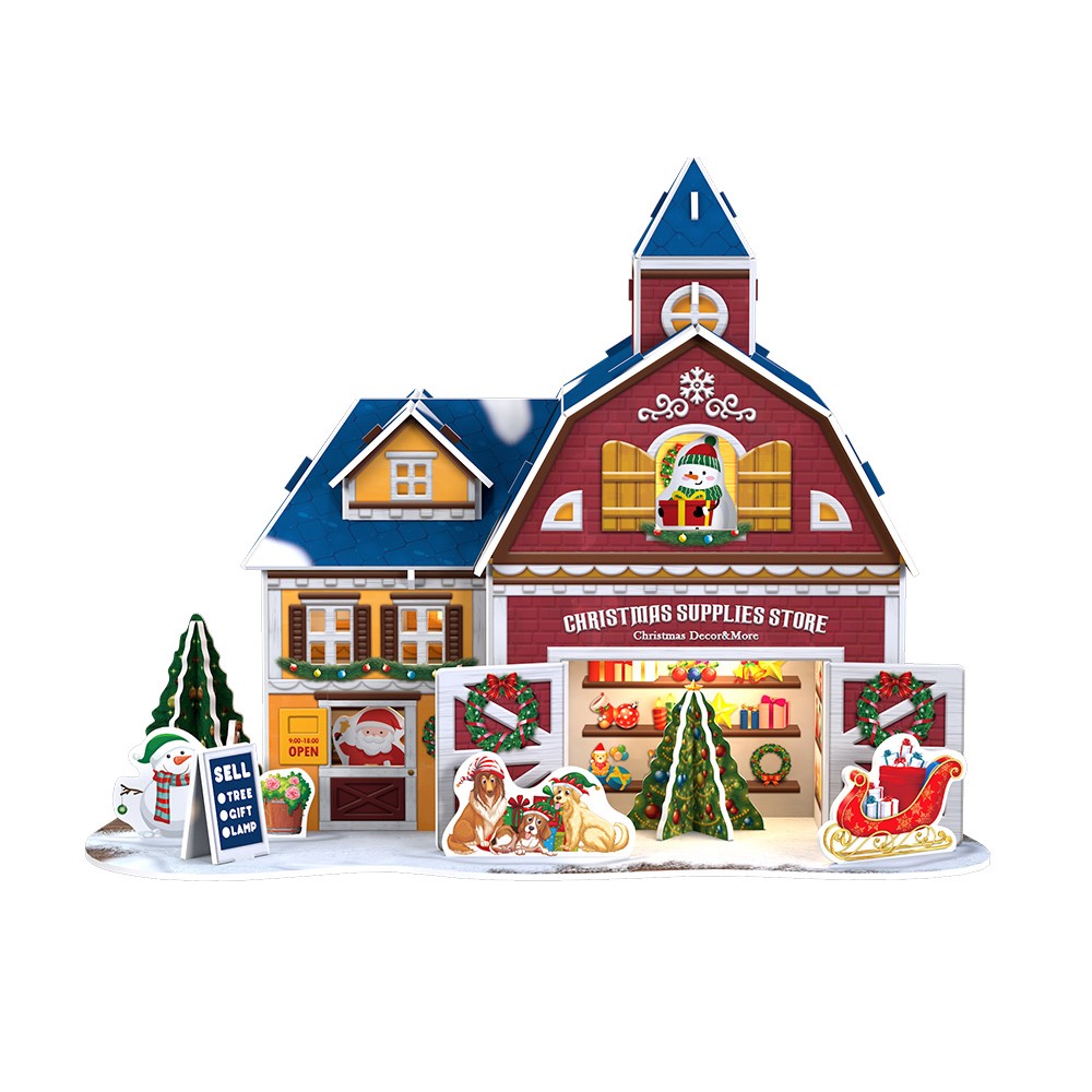 Christmas supplies store圣诞用品售卖店