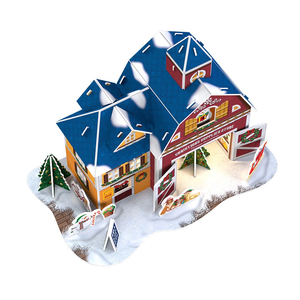 Christmas supplies store圣诞用品售卖店