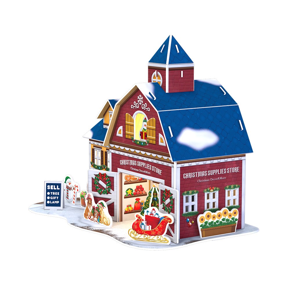 Christmas supplies store圣诞用品售卖店