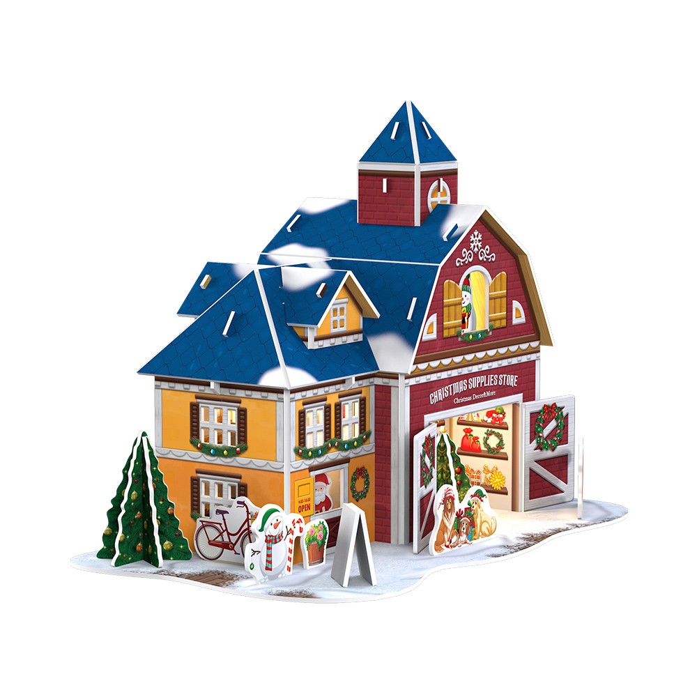 Christmas supplies store圣诞用品售卖店