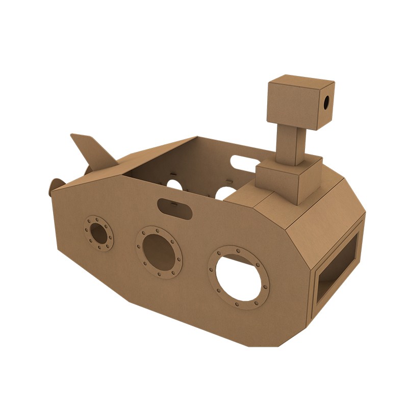 Submarine Cardboard Puzzle潜水艇纸板拼图