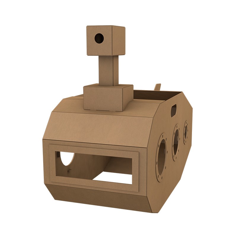 Submarine Cardboard Puzzle潜水艇纸板拼图