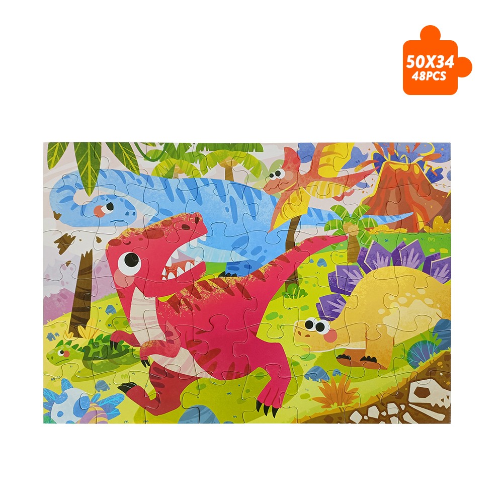 48 piece dinosaur puzzle/48片恐龙拼图