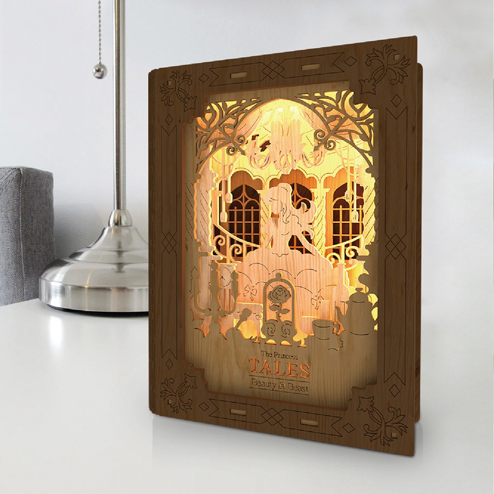美女与野兽灯光书Beauty and Beast Light Book