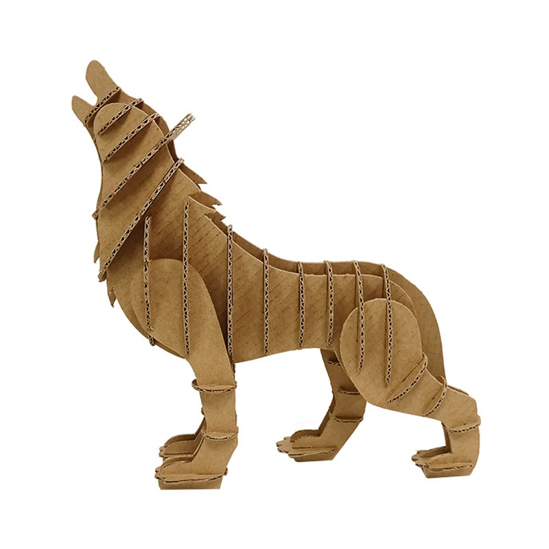 Wolf 3D Puzzle狼摆件