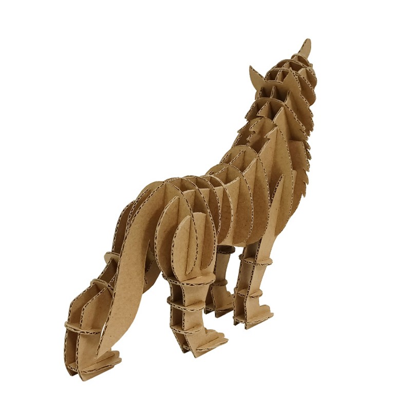 Wolf 3D Puzzle狼摆件