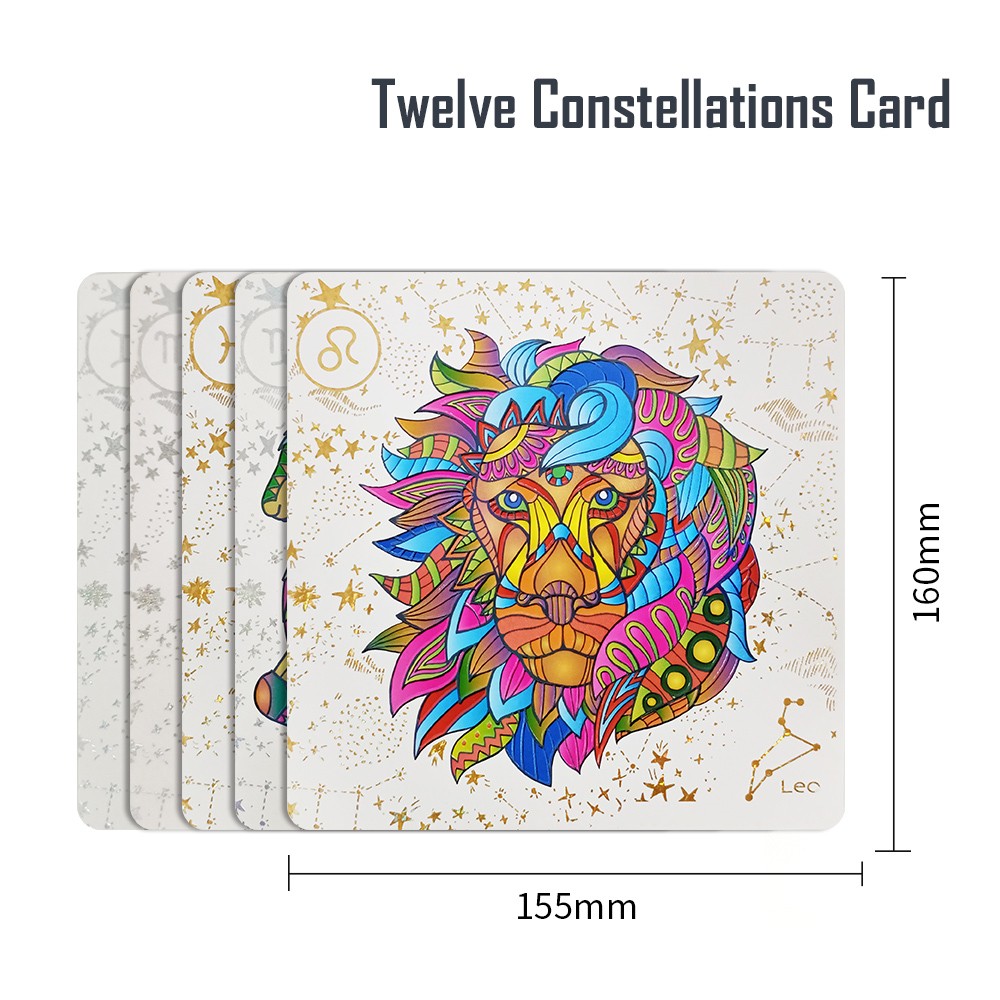 Twelve Constellations Card十二星座卡片