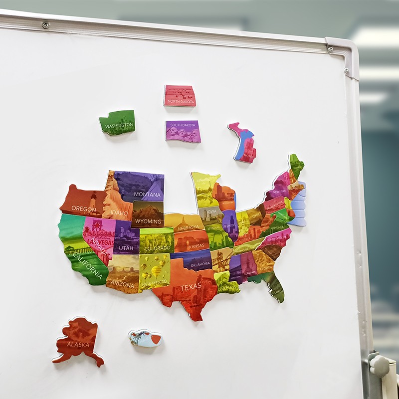 US Map Magnet美国地图磁铁