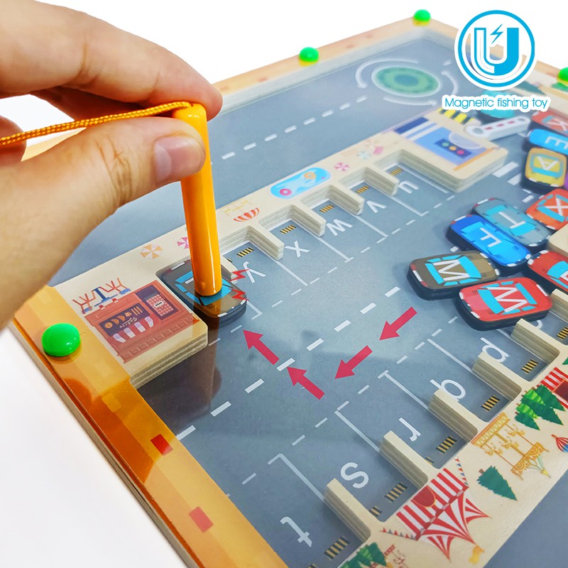 Magnetic Lane Game磁吸车道游戏