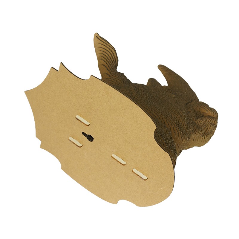 多层犀牛头模型Dicerorhinus 