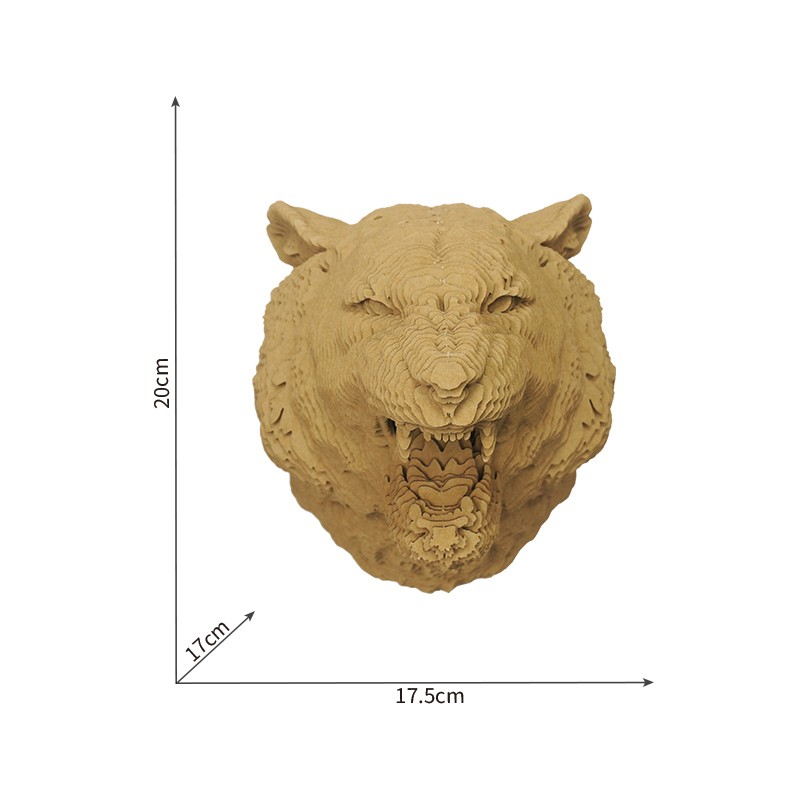 多层虎头模型Tiger Head Model